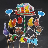 [Hot Item] Cake Topper Birthday - Larva
