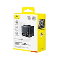 หัวชาร์จเร็ว 100W Baseus Desktop Fast Charger Type C x 3 & USB x 1 อแดปเตอร์ชาร์จไว