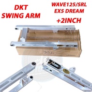 DKT SWING ARM CNC ALLOY EX5 DREAM/WAVE125/SRL110 PANJANG 2INCH +2INCH ARM DKT THAILAND