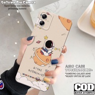 HP Samsung Galaxy A04E Case - Samsung Galaxy A04E Softcase - Astronaut Fashion Case - Samsung Galaxy