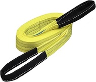 FK CE5ET Belt Sling for Both Eyes, 4,400 kg, Width 3.0 inches (75 mm) x Length 6.9 ft (3 m)