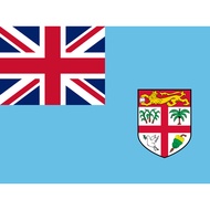 Fiji Flag Peles Material Size 90 x 60