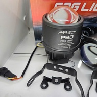 [Nâng cấp trợ pha Laser] Đèn bi gầm 3.0 P90 PRO LASER - 3 Gam màu trong 1 biTrợ sáng xe máy bi gầm ô