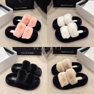 Wanyi ⧓ Exclusive New Color Launch Autumn Winter Thick-Soled Furry Outer Wear Slippers/Furry Slipper