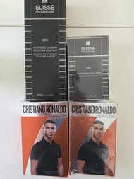 SUISSE PROGRAMME 男士護膚品 + Cristiano Ronaldo Fearless 香水