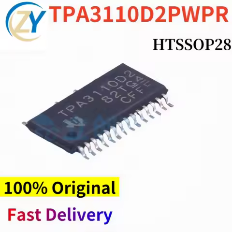 (5-100pcs) TPA3110 TPA3110D2 TPA3110D2PWPR Audio Amplifiers HTSSOP28 100% Original & In Stock