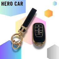 Honda Civic Accord Vezel 2022 4buttons Remote Car Key Cover Case​ Case Full-Covered TPU