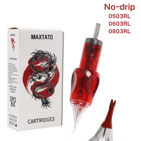 No drip 0.20/0.25mm 3RL 0803RL 0603RL 0503RL SMP Long Taper Tattoo Needle Semi Permanent Makeup Scal