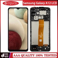 For Samsung Galaxy A12 LCD SM-A12F SM-A12F/DSN LCD With Frame Display Touch Screen Digitizer Panel Assembly