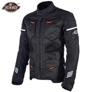 Waterproof Motorcycle Jacket Man Chaqueta Moto Wearable Motocross Jacket Racing Riding Suit Protective Equipment Moto Clothing