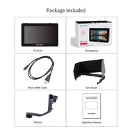 FEELWORLD F6 บวก 5.5 นิ้วบนกล้อง DSLR การตรวจสอบภาคสนาม 3D LUT หน้าจอสัมผัส IPS FHD 1920x1080 วิดีโอ