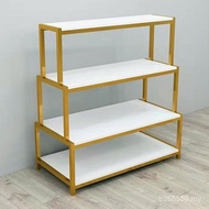 Display Rack Shelf Mother Baby Shop Cosmetic Display Stationery Shoe Store Trapezoidal Double-Sided 