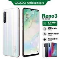 OPPO Reno 3 5G Ram 12/256GB Original Handphone second asli 64+32MP FHD KAMERA 4025mAh Smartphone