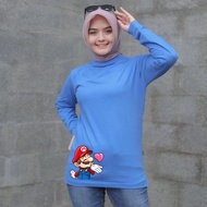 Kaos Jundo Terbaru Kaos Wanita Jumbo Kaos Ibu - Ibu Kaos Lengan Panjang Kaos Tunik Kaos Seragaman Tr