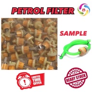 UNIVERSAL MOTORCYCLE MINI SMALL ENGINE INLINE CARB FUEL GAS FILTER
