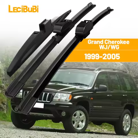 For Jeep Grand Cherokee WJ WG 1999-2005 1set Front & Rear Windshield Wiper Blades Windscreen Wipers