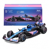 1/43 Scale BWT Alpine F1 Team 2023 A523 #10 Pierre Gasly & #31 Esteban Ocon Racing Alloy Luxury Diec