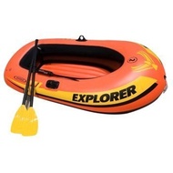 [Upgrade quality]INTEX Explorer Rubber Raft a Pneumatic Boat Inflatable Boat Kayak Fishing Boat Collapsible Boat Inflatable Boat