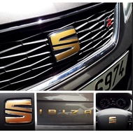 Seat İbıza Series (Mk3-Mk4-Mk5) Emblem Stıcker Plated Set-Vinyl Foil-Adhesive Decal-Custom Colors
