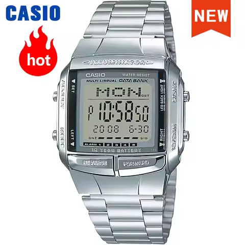 Casio watch for men top brand luxury set Waterproof quartz Classic vintage small silver nuggets relo