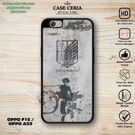 Oppo F1S Case / A59 - Oppo F1S Casing / A59 Anime AOT – Softcase Pro Camera Oppo F1S – Silicone hp