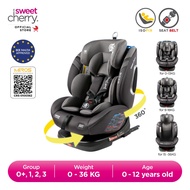 Sweet Cherry ISOFIX 360° Rotation Baby Car Seat Newborn to 12 years old Convertible YB102A Conrad Ca