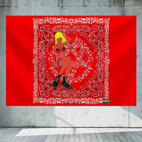 N-Nine Vicious B4EM 150x200cm 60x90cm Flag Decoration Outdoor Picnic Party Home Camping Party Art Ha