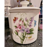 Portmeirion bread crock sweet pea air tight