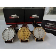 Us submarine J195 leather strap men watch