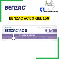 Benzac AC 5 Water Base Gel 15g