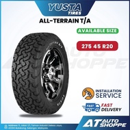 Yusta All-Terrain TA 20" AT Tyre 275 45 R20 4X4 4WD (1 Tire)