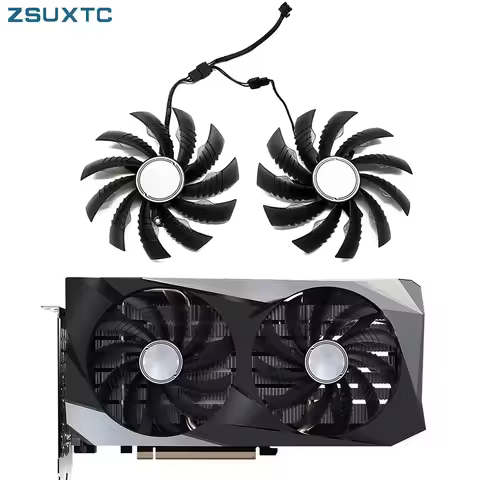 95MM T129215SH RTX3050 Cooling Fan For GIGABYTE RTX 3050 WINDFORCE OC Graphics Video Card Cooler Fan