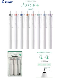 PILOT 8 Colors JUICE+ 0.4mm GEL PEN Set / PILOT JUICE PLUS GEL PEN 0.4MM 8in 1 Set