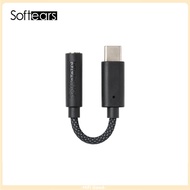 Softears S01 Hi-Res Portable USB DAC Type-C To 3.5mm CS46L41 DAC USB-C To Headphone Jack Adapter Hea