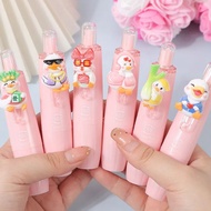 New Product [6-Piece Set] Get Rich Duck Press Correction Tape Student Correction Tape ins High-Value