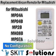 Replacement Mitsubishi Aircon Remote Control Air Con Air Conditioner AC Controller Starmex MP04B MP04A MH08B MP07A MP2B