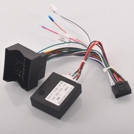 Car Radio Stereo Wiring Harness Cable Adapter Android 16pin For BMW E46 E87 E65 E66 E67 with Quadloc