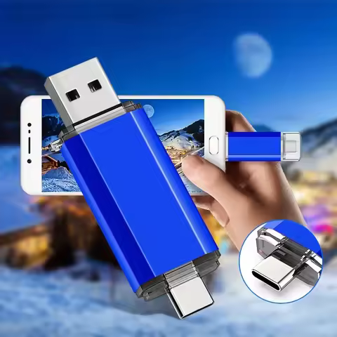 NEW Type-C 2 in 1 OTG 128GB 64GB Pendrive High Speed USB Flash Drive OTG Pen Drive 64GB 128GB 2 in 1