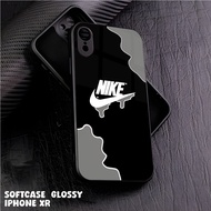 Case iphone XR Casing iphone XR Case Glossy Case Motif [NIKE] hp iphone Casing Coolhp Kesing Cutehp 