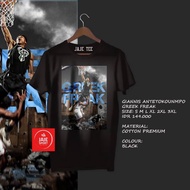 Giannis BASKETBALL T-SHIRT ANTETOKOUNMPO MILWAUKEE GREEK FREAK BUCKS JAJE TEE