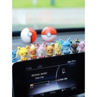 Pokemon Eevee Pikachu Squirtle Display Decoration Ornament Dashboard Car Figurine