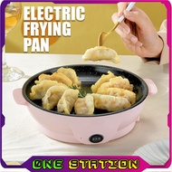 22cm / 26cm Electric Frying Pan Non Stick Grill Pan Periuk Dapur Elektrik Barbecue BBQ Pan Smokeless Cooking Pan