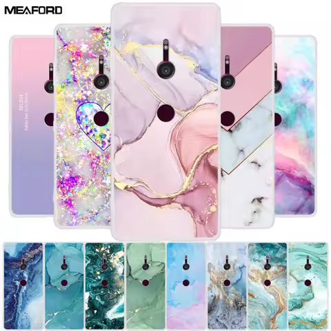 For Sony Xperia XZ3 Cases XZ2 XZ1 Compact Premium XZ3 XA2 Ultra Plus Clear Soft TPU Silicone Phone C