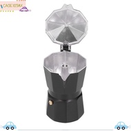 ICAOE103 Stovetop Coffee Maker, 3 Cups Capacity Wood Handle Hand Brewed Coffee Pot, Classic 6 Cups C
