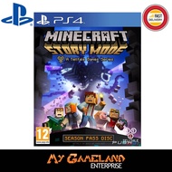 PS4 Minecraft Story Mode A Telltale Games Series (R1)(English)(BRAND NEW)