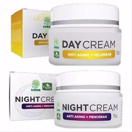 HPAI Paket cream siang cream malam Day night cream Anti aging pelembab dan pencerah