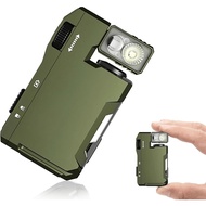 G5 EDC Flashlight Rechargeable, 3 Modes 400 Lumens EDC Flashlight with RGB, Protable Metal Magnetic 