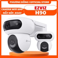 EZVIZ H90 DUAL 8MP OUTDOOR WIFI CAMERA (4MP+4MP) DUAL EYES - 360 DEGREE ROTATION, NIGHT COLOR, 2-WAY