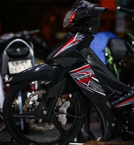 Tem sirius RC V3 ĐỎ ĐEN HOT 2024 . TEM RỜI SIRIUS ĐỎ ĐEN