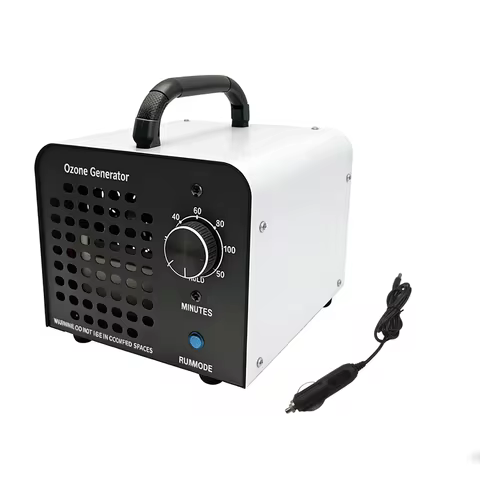 12V Car Ozone Generator 15000mg/h Portable Ozone Machine O3 Air Purifier Ozonator Odor Eliminator fo